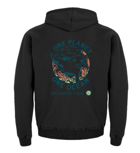 One Planet One Ocean - Kinder Hoodie-639