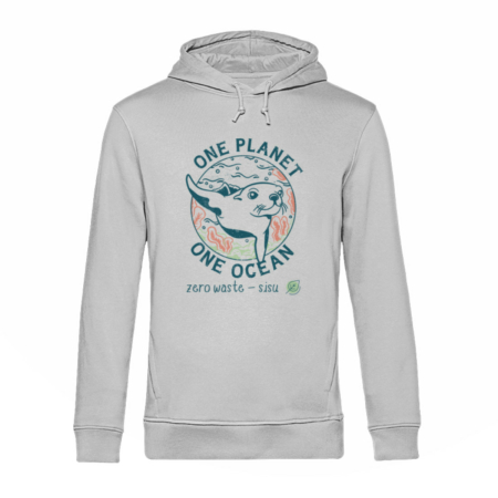 One Planet One Ocean - Unisex Organic Hoodie B&C-6961